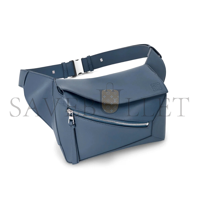 LOEWE SMALL PUZZLE EDGE BUMBAG IN CLASSIC CALFSKIN B510SEBX02 (24*16*10.5cm)